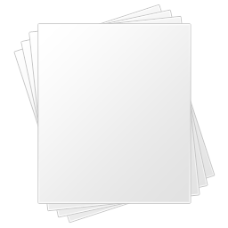 a stack of paper icon