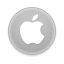 apple logo icon