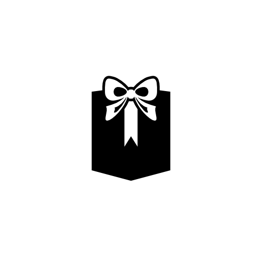 beautiful gift package icon