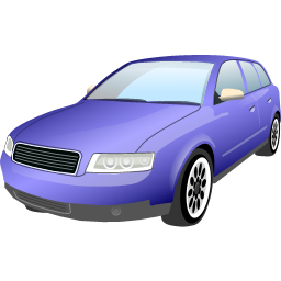 blue car icon