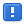 blue square warning sign icon