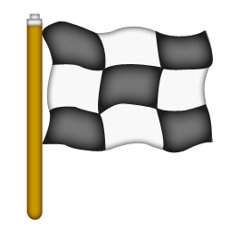 checkered flag icon