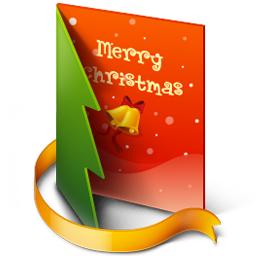 christmas card icon