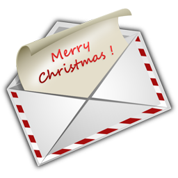 christmas card icon