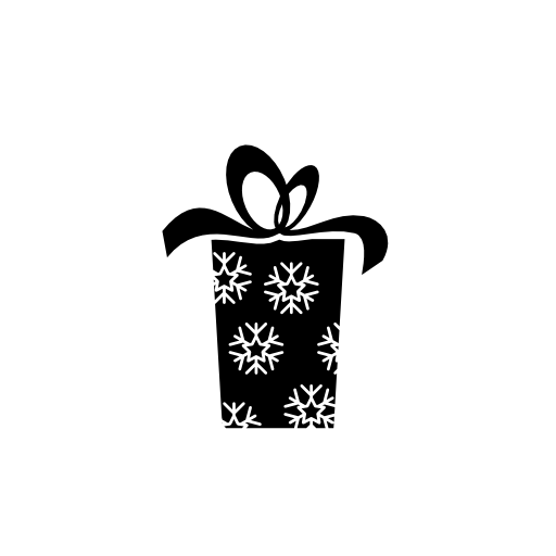 christmas gift box icon