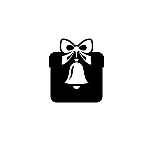 christmas gift box icon