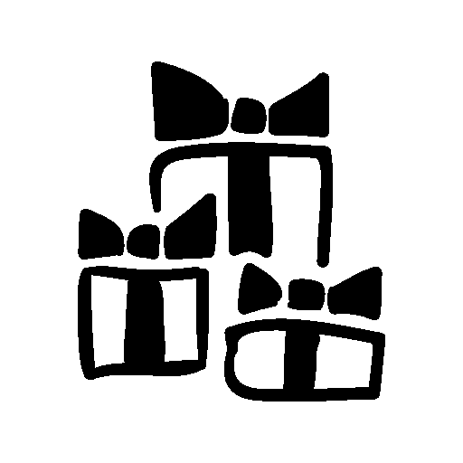 christmas gift box icon