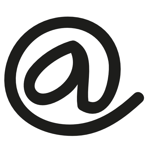 email symbol @ icon