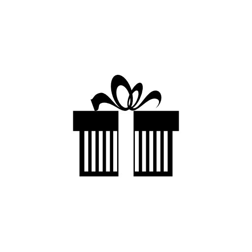 exquisite gift box icon