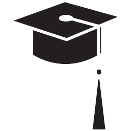 graduation hat icon