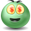 greedy emoticon