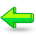 green left arrow icon