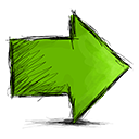 green right arrow symbols icons