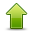 green up arrow icon