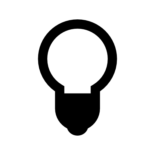 light bulb icon