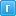 lowercase letter r blue button icon