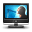 monitor music video icon