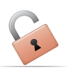 open lock icon