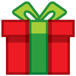 red gift box icon