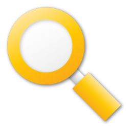 search yellow flag icon