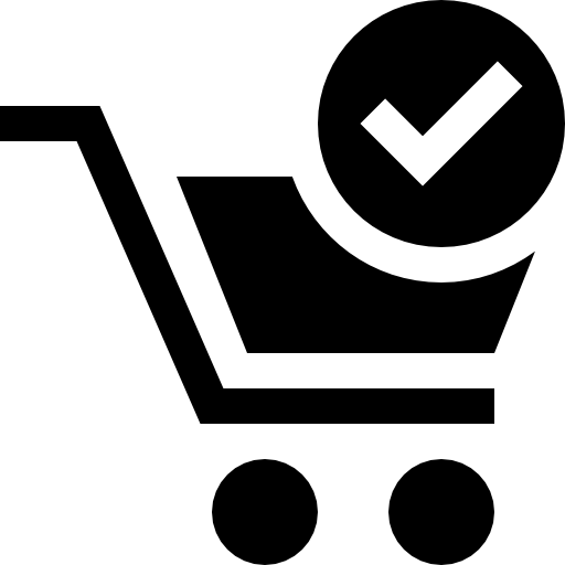 shopping cart web icon