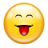 stick your tongue out emoticon