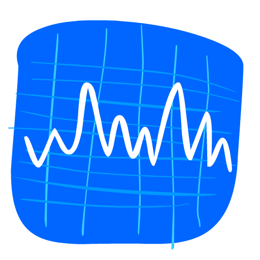 stock trend diagram icon