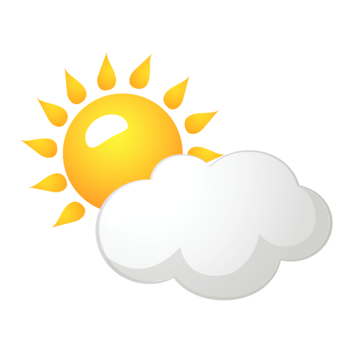 sunny to partly cloudy icons
