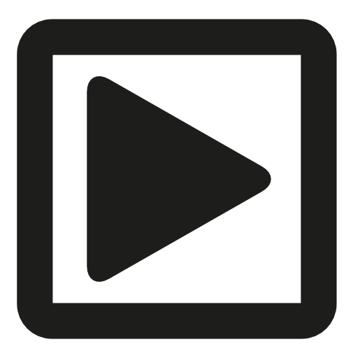 video play button icon