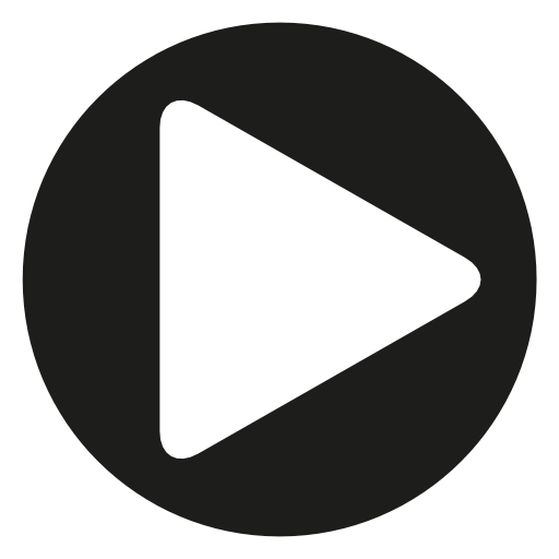 video play button icon