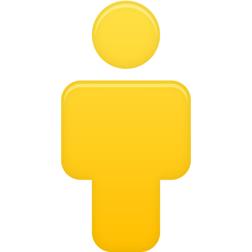 yellow user icon